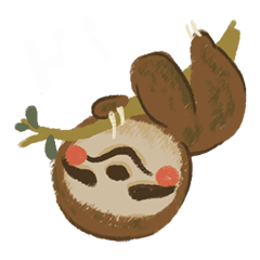 [LINEスタンプ] YY's sloth