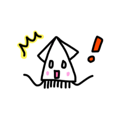 [LINEスタンプ] イカちゃんの日常3(グルチャ向け)