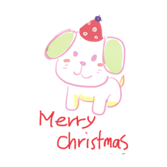 [LINEスタンプ] Cute Christmas little card