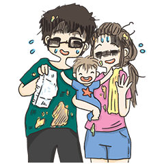 [LINEスタンプ] Spoiled Mom with Doc