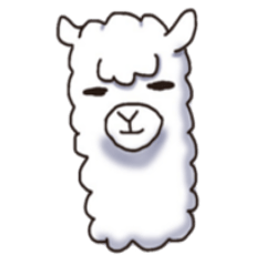 [LINEスタンプ] Surreal alpaca Andy