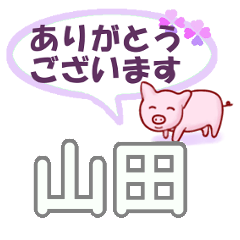 [LINEスタンプ] 山田「やまだ」さん専用。日常会話