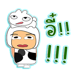 [LINEスタンプ] Karuki.^_^1Love Dog.