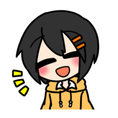 [LINEスタンプ] カラフルな人と毛玉達