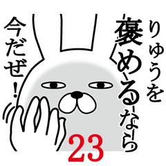 [LINEスタンプ] りゅうが使う面白名前スタンプ23