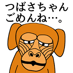 [LINEスタンプ] つばさちゃんに使える名前スタンプ