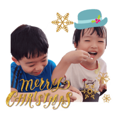 [LINEスタンプ] feifeiyang merry Christmasの画像（メイン）