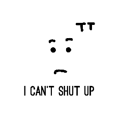 [LINEスタンプ] I can't