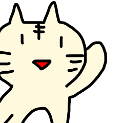 [LINEスタンプ] ハードボイルドねこシリーズ