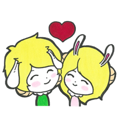 [LINEスタンプ] ウサジピップ