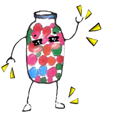 [LINEスタンプ] Sweet candies