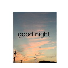 [LINEスタンプ] good night  stamp 癒しのおやすみスタンプの画像（メイン）