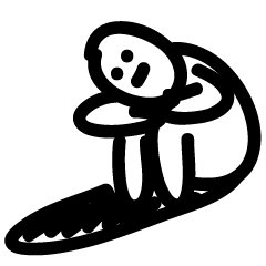 [LINEスタンプ] poker-faced