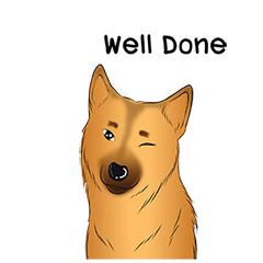 [LINEスタンプ] Soi Dog (EN)