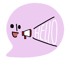 [LINEスタンプ] Pastel background