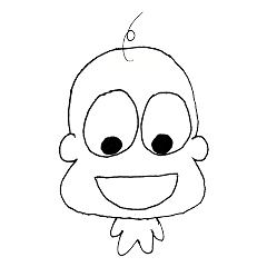 [LINEスタンプ] Cute Matchstick Men