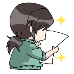 [LINEスタンプ] 白紙とたたかうひと