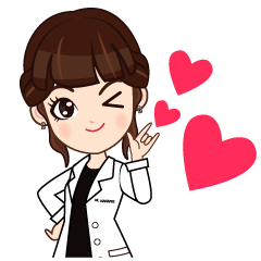 [LINEスタンプ] Dr.Manapee ＆ DNA angel