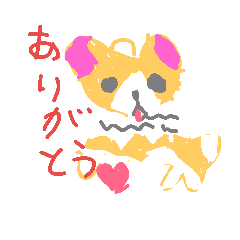 [LINEスタンプ] prtty bow wow