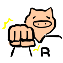[LINEスタンプ] ブヒガオ。 ver.2