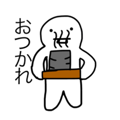 [LINEスタンプ] シュルキャラ[シュールキャラクター] 