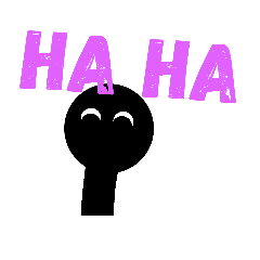 [LINEスタンプ] black humon