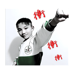 [LINEスタンプ] kevin yin