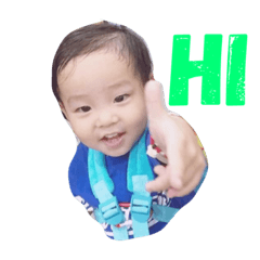 [LINEスタンプ] Our cute baby Mars.
