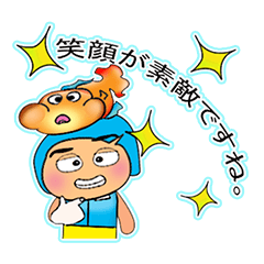 [LINEスタンプ] Ken Taro.11love Fish.