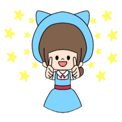 [LINEスタンプ] 着ぐるみナコ