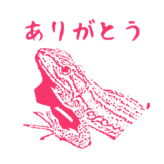 [LINEスタンプ] カナヘビ3兄弟②