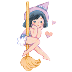 [LINEスタンプ] Pole Witches