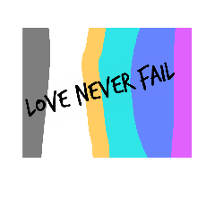 [LINEスタンプ] Love never fail