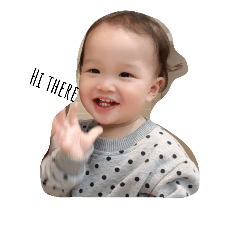[LINEスタンプ] Celine is happy