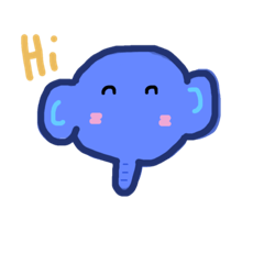 [LINEスタンプ] Hippy chang