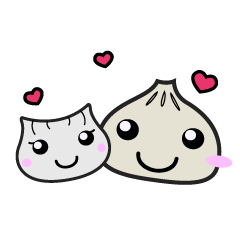 [LINEスタンプ] Dumplings Love