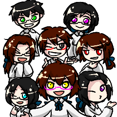 [LINEスタンプ] short student