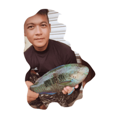 [LINEスタンプ] Seaside to go fishing