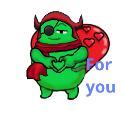 [LINEスタンプ] Kronos 's love