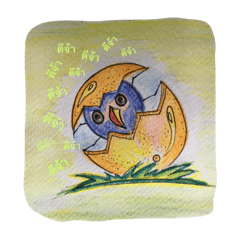 [LINEスタンプ] little bird smile