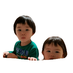 [LINEスタンプ] 金谷家の3兄妹