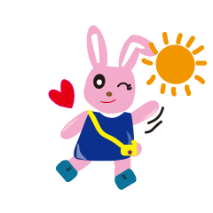 [LINEスタンプ] lovely pink pink rabbit