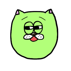 [LINEスタンプ] 太々しい猫です