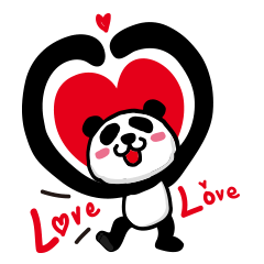 [LINEスタンプ] Lucky Panda (Re-edition)