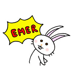 [LINEスタンプ] Rabbit radiologist(THAI)