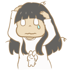 [LINEスタンプ] うちのいもうと その①