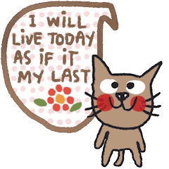 [LINEスタンプ] Love me love my cat, Toto Eng