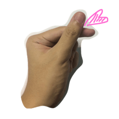 [LINEスタンプ] this my hand