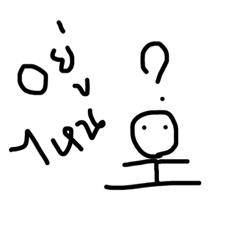 [LINEスタンプ] lazy drawer