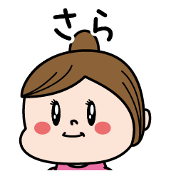 [LINEスタンプ] ☆さら☆のパリピ名前すたんぷ